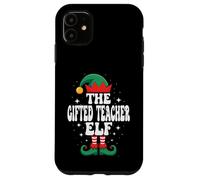 The Gifted Teacher Elf, Divertida Familia navideña Que combina Carcasa para iPhone 11