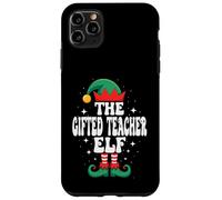 The Gifted Teacher Elf, Divertida Familia navideña Que combina Carcasa para iPhone 11 Pro MAX