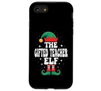 The Gifted Teacher Elf, Divertida Familia navideña Que combina Carcasa para iPhone SE (2020) / 7/8
