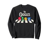 The Giggles Playful Characters Crossing Together Sudadera