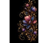 The Gilded Magnolia Notebook: Elegant Floral Writing Journal for Women, Teen Girls & Flower Lovers