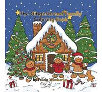 The gingerbread Family: Simple and cute holiday Coloring Book