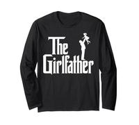 The Girl Father Gift Funny Dad of Girls Best Father's Day Manga Larga