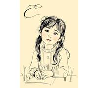 The Girl Who Wrote Every Day E Monogram Initial Journal