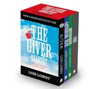 The Giver Quartet Boxed Set by Lois Lowry - The Giver, Gathering Blue, Messenger & Son (Classic Dystopian Science Fiction Fantasy Series for Kids & Teens)