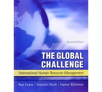 The Global Challenge: International Human Resource Management by Paul Evans (1-Mar-2010) Paperback