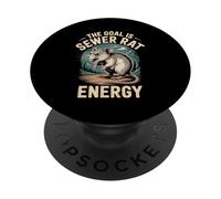 The Goal Is Sewer Rat Energy Meme caótico - PopSockets PopGrip Adhesivo