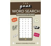The GOAT Word Search: A Fun and Funky Word Puzzle Book Full of Slang, Sayings, and Surprises! | Slang Word Searches for Everyone | 6x9 inches, Gift ... Holidays and free Times. (Bonus Scramble)