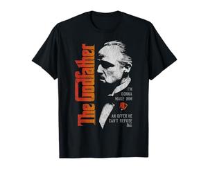The Godfather Don Vito Corleone Movie Quote Camiseta