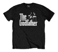 The Godfather Logo White con licencia Camiseta hombre