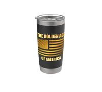 The Golden Age of America - Trump Inauguration 2025 Speech Vaso térmico de acero inoxidable de doble pared