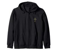 The Golden Beryl Cross Diamonds Sudadera con Capucha