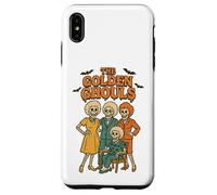 The Golden Ghouls Retro Halloween Skeleton Mujer Carcasa para iPhone XS MAX
