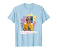 The Golden Girls Blanche Devereaux Eat Dirt & Die TV Show Camiseta