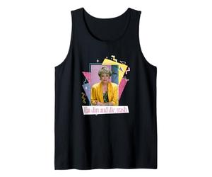 The Golden Girls Blanche Devereaux Eat Dirt & Die TV Show Camiseta sin Mangas