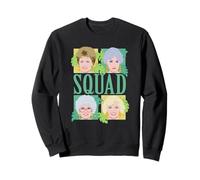 The Golden Girls Illustrated Squad Character Grid TV Show Sudadera