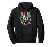 The Golden Girls Retro Palm Tree Portrait Retro TV Show Sudadera con Capucha