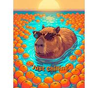 The Golden Hour Capy Composition Book: Durable Cover for High School, College Ruled Lined Notebook for Cool Students, Aesthetics Teen Journal for Main ... 100 Pages (Aesthetic School Essentials)