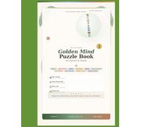 The Golden Mind Puzzle Book for Seniors: 300+ Large Print Puzzles: Sudoku, Word Search, Mazes, Trivia and More - Volume 1 (The Golden Mind Series)