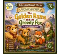 The Golden Rams and the Greedy Fox:A Lesson in Hidden Danger for kids, toddlers, preschool, early readers age 3-7: Moral story that teaches courage, ... animal fable (Principles through stories)