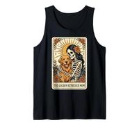 The Golden Retriever Mom Carta del Tarot Camiseta sin Mangas