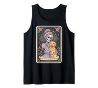 The Golden Retriever Mom Carta del Tarot Camiseta sin Mangas