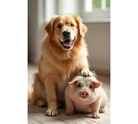 The Golden Retriever Notebook: A Premium Dotted Journal: Part of The Noble Breed Collection by Ronan Ashworth | 6x9, 160 Pages for Dog Lovers, Thinkers, and Dreamers