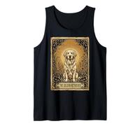 The Golden Retriever Tarot Card Camiseta sin Mangas