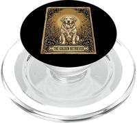 The Golden Retriever Tarot Card PopSockets PopGrip para MagSafe