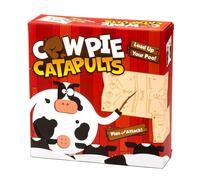 The Good Game Company Cowpie Catapults: lanza la caca con una catapulta para derribar a las vacas Last Moo Standing gana a las capas fciles de m