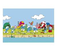 THE GOOD GIFT Póster cartel Pitufos, Feliz de vivir !! (91,5x61cm)