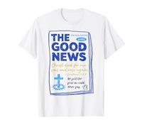 The Good News Christian Faith Bible Verse Camiseta
