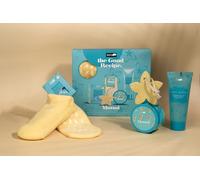 The Good Recipe - Kit de cuidado de pies Monoi: remojo relajante para pies, un exfoliante revitalizante y una rica mantequilla, todo perfumado con regalo Monoi