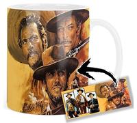 The Good The Bad And The Ugly Clint Eastwood Eli Wallach Lee Van Cleef Taza Ceramica Mug