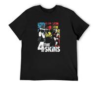 The Good The Bad & The 4 Skins Mens Cotton Tshirt Size L