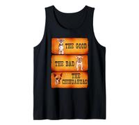 The Good The Bad The Chihuahuas Funny Chihuahua Dog Lover Camiseta sin Mangas