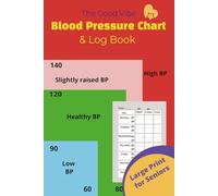 The Good Vibe Blood Pressure Chart: A Log of Your Blood Pressure and Pulse with Good Vibes shared everyday