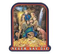The goonies 40th anniversary never say die - pin de edición limitada