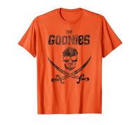 The Goonies Flag on Gray Camiseta, Hombre, Naranja, XXL