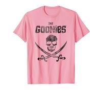 The Goonies Flag on Gray Camiseta, Hombre, Rosado, M