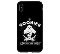 The Goonies Never Say Die Skull Pirate, Divertido Logotipo clásico de los 80 Carcasa para iPhone XS MAX
