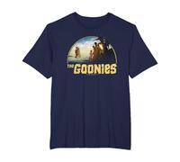 The Goonies Pirate Ship Camiseta, Hombre Tallas Grandes, Azul Marino, 5X Alto