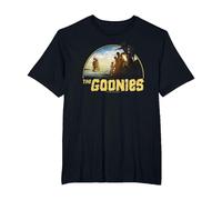The Goonies Pirate Ship Camiseta, Hombre Tallas Grandes, Negro, 6X Alto