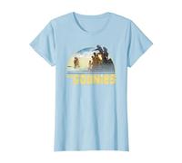 The Goonies Pirate Ship Camiseta, Mujer, Azul Bebé, XS