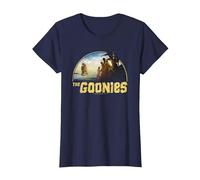 The Goonies Pirate Ship Camiseta, Mujer, Azul Marino, S