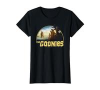 The Goonies Pirate Ship Camiseta, Mujer, Negro, S