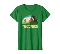 The Goonies Pirate Ship Camiseta, Mujer, Verde Kelly, S