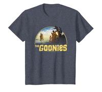 The Goonies Pirate Ship Camiseta, Niños, Azul Jaspeado, 2 años