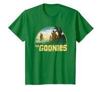 The Goonies Pirate Ship Camiseta, Niños, Verde Kelly, 12 años