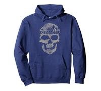 The Goonies Skull on Black Sudadera con Capucha, Unisex para Adultos, Azul Marino, XXL